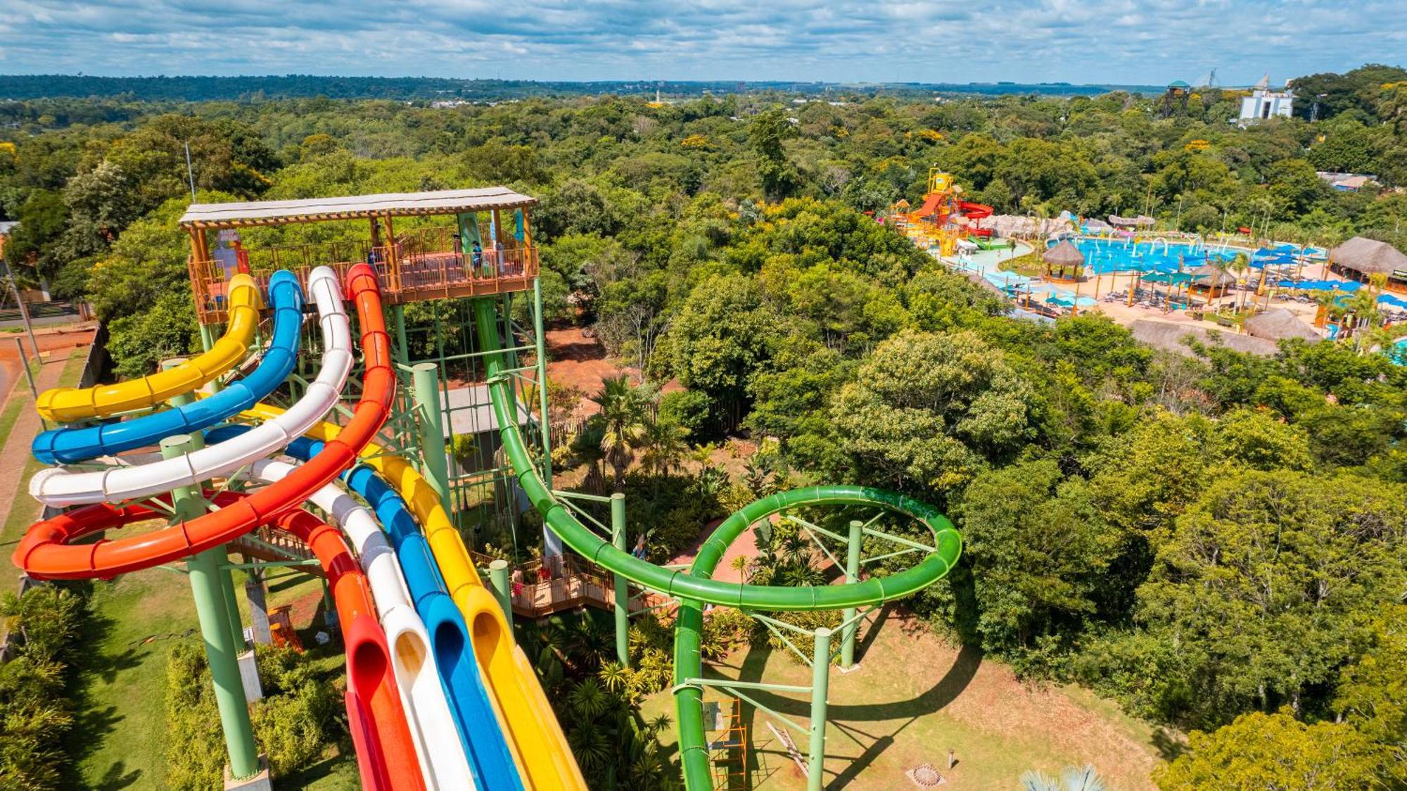 Mabu Thermas Grand Resort Фос-ду-Іґуасу Екстер'єр фото Aerial view of the park