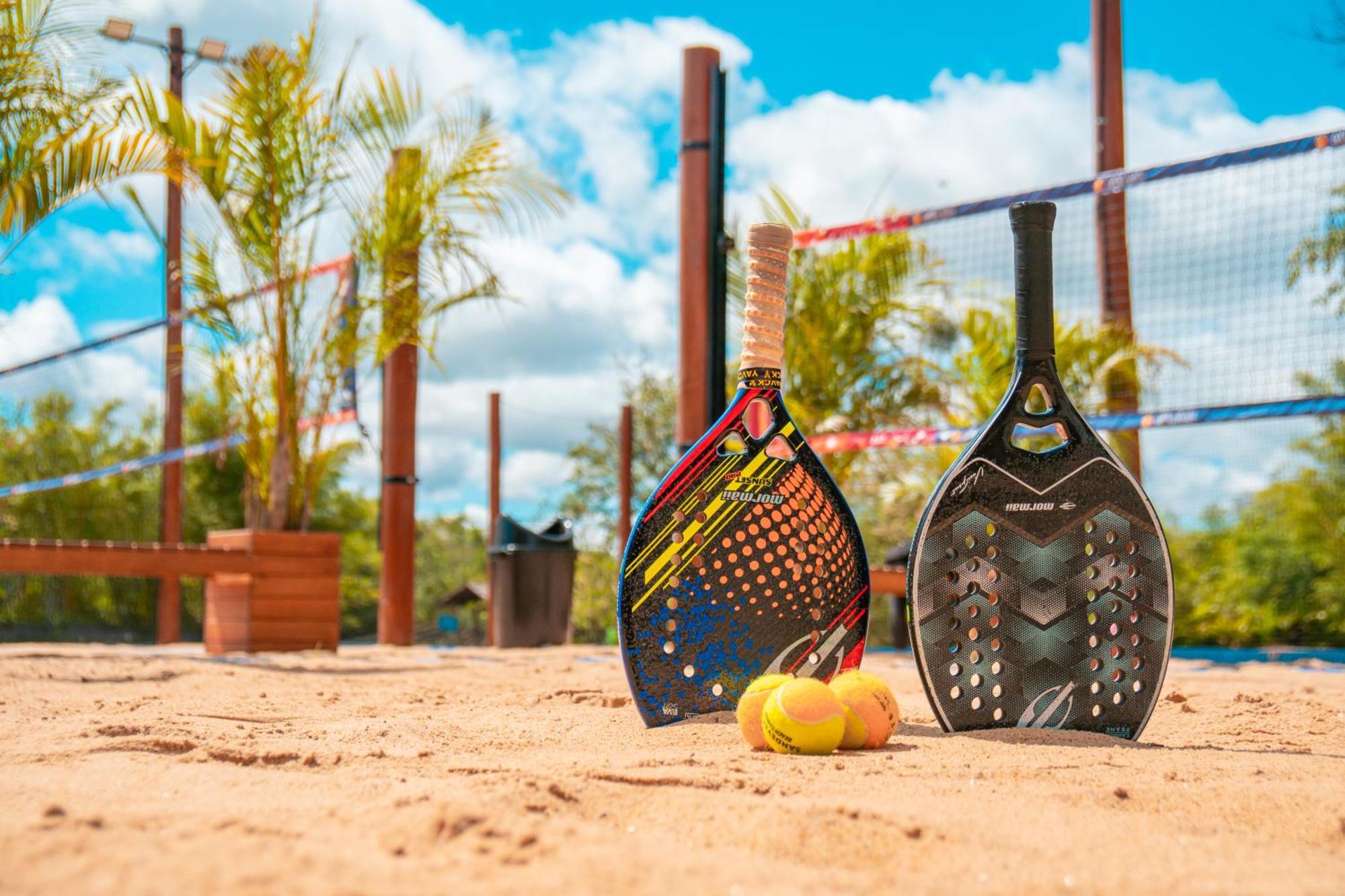 Mabu Thermas Grand Resort Фос-ду-Іґуасу Екстер'єр фото Beach tennis rackets